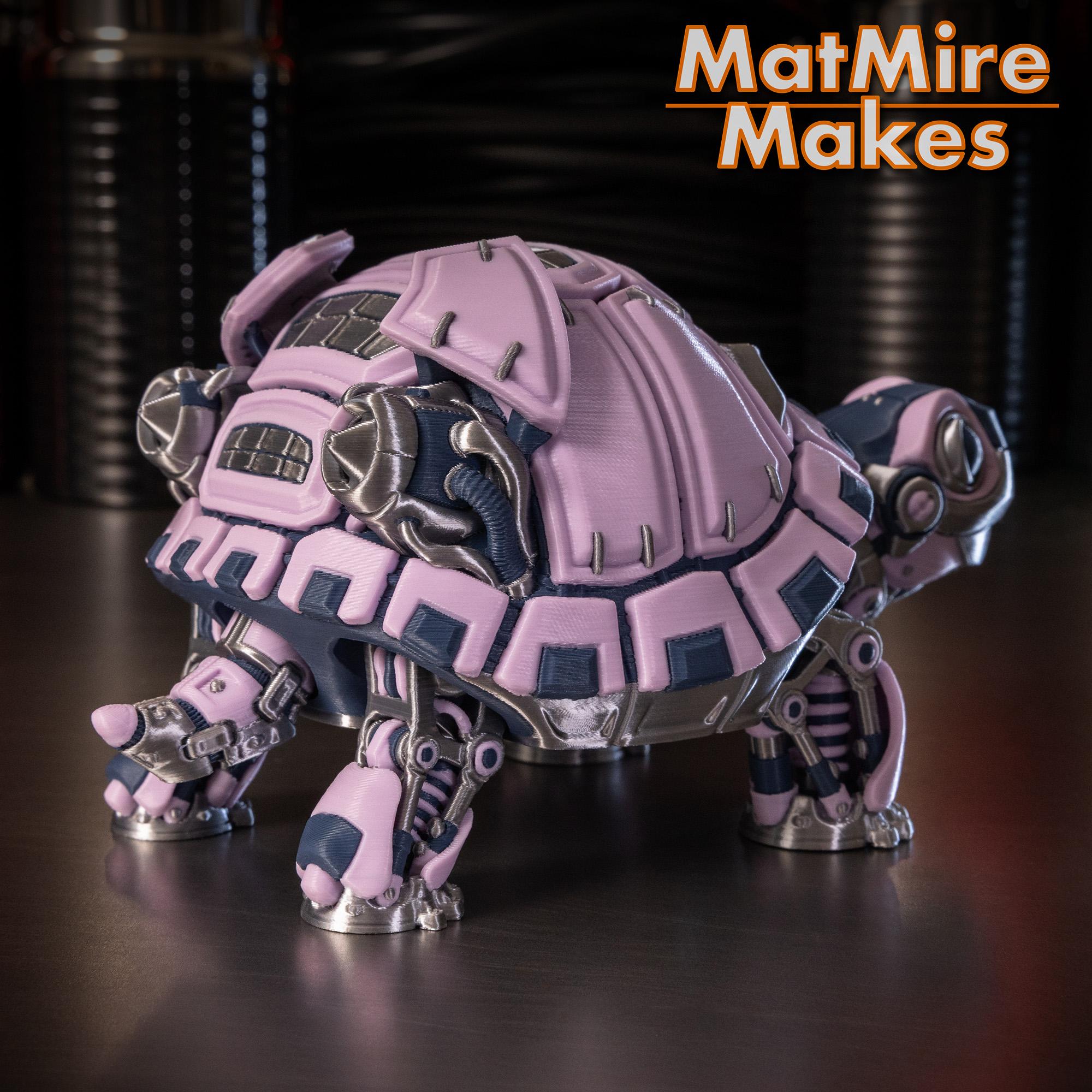 RoboTortoise - Articulated Figure 3d model