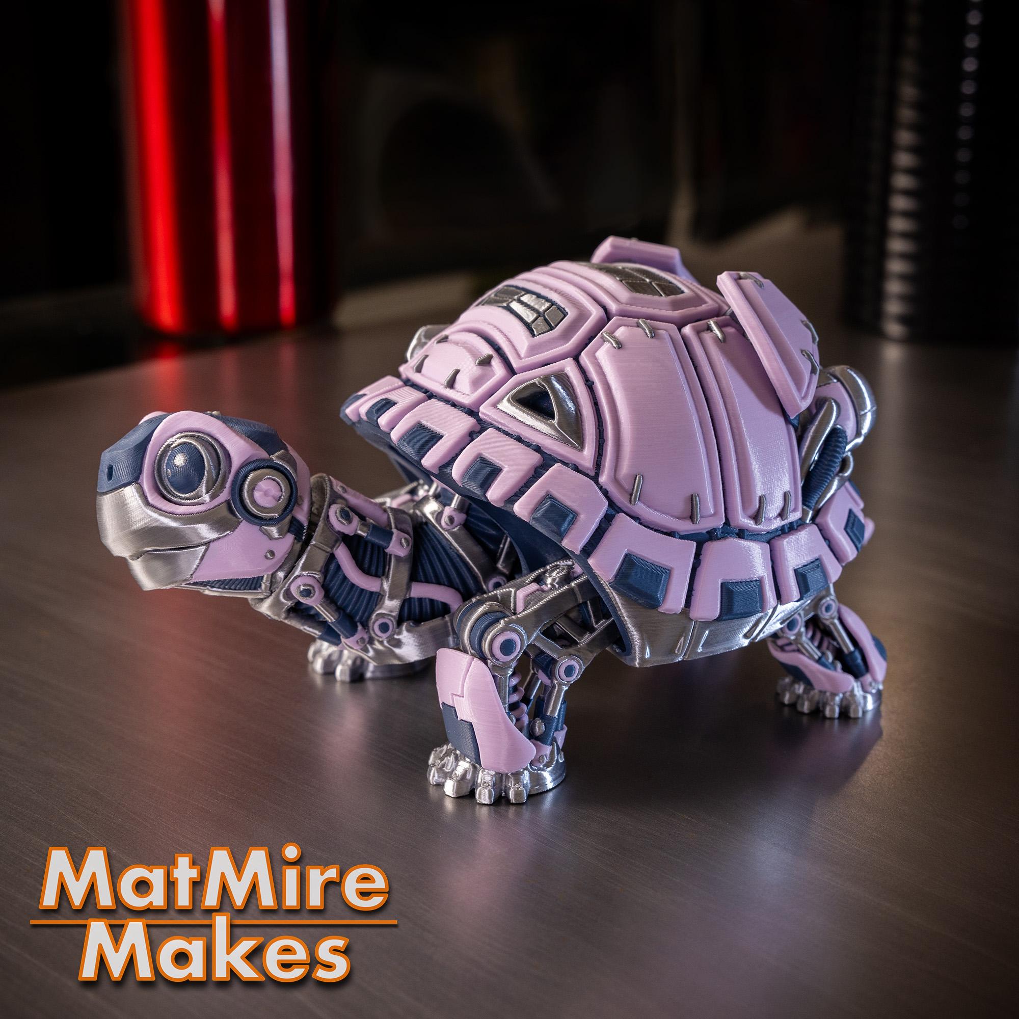 RoboTortoise - Articulated Figure 3d model