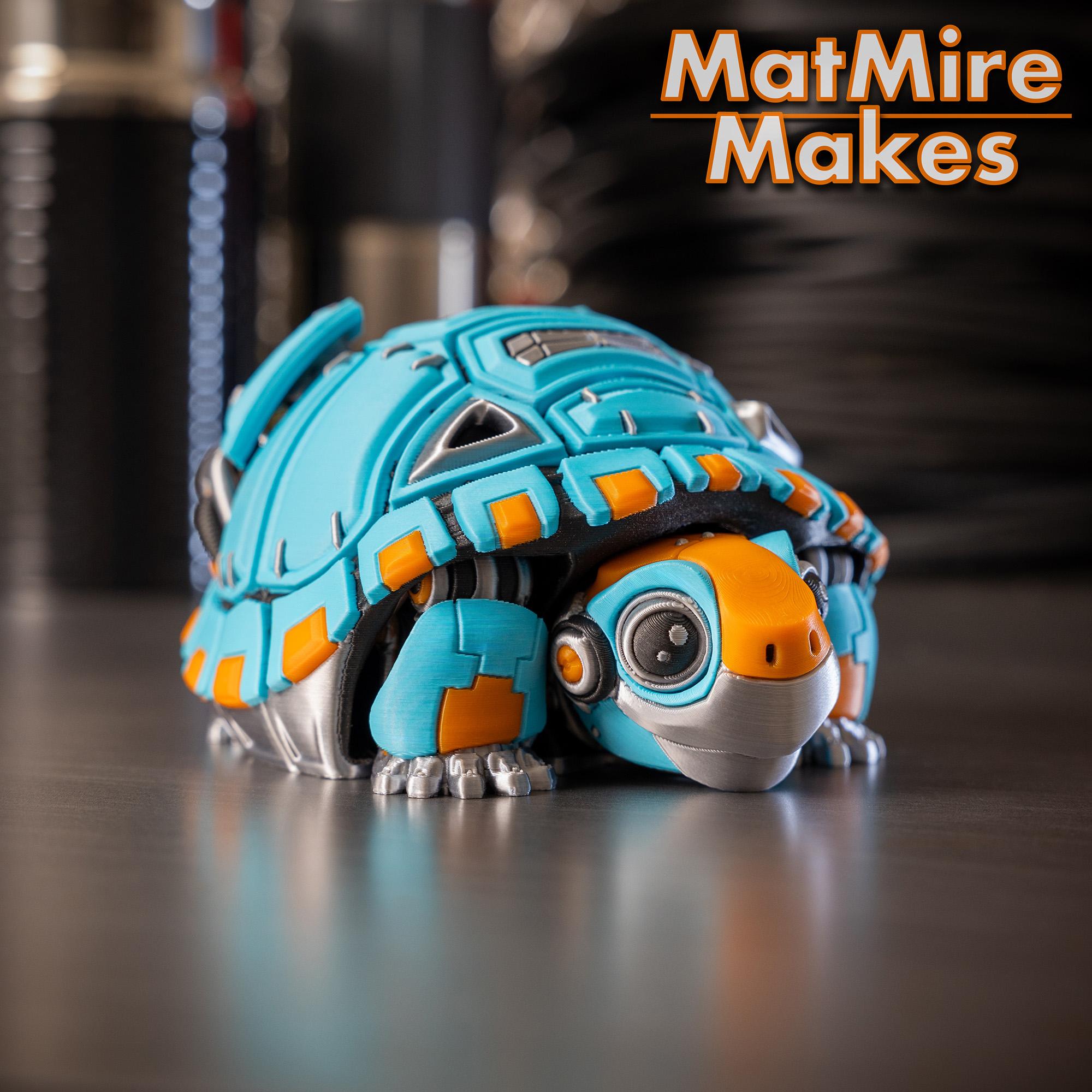 RoboTortoise - Articulated Figure 3d model