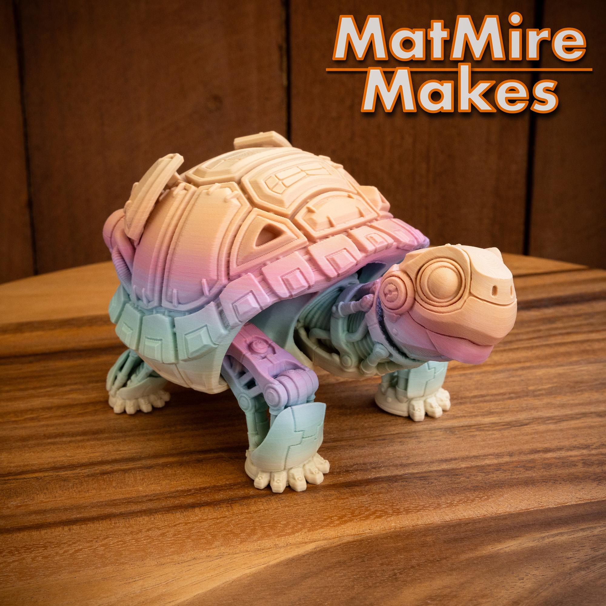 RoboTortoise - Articulated Figure 3d model