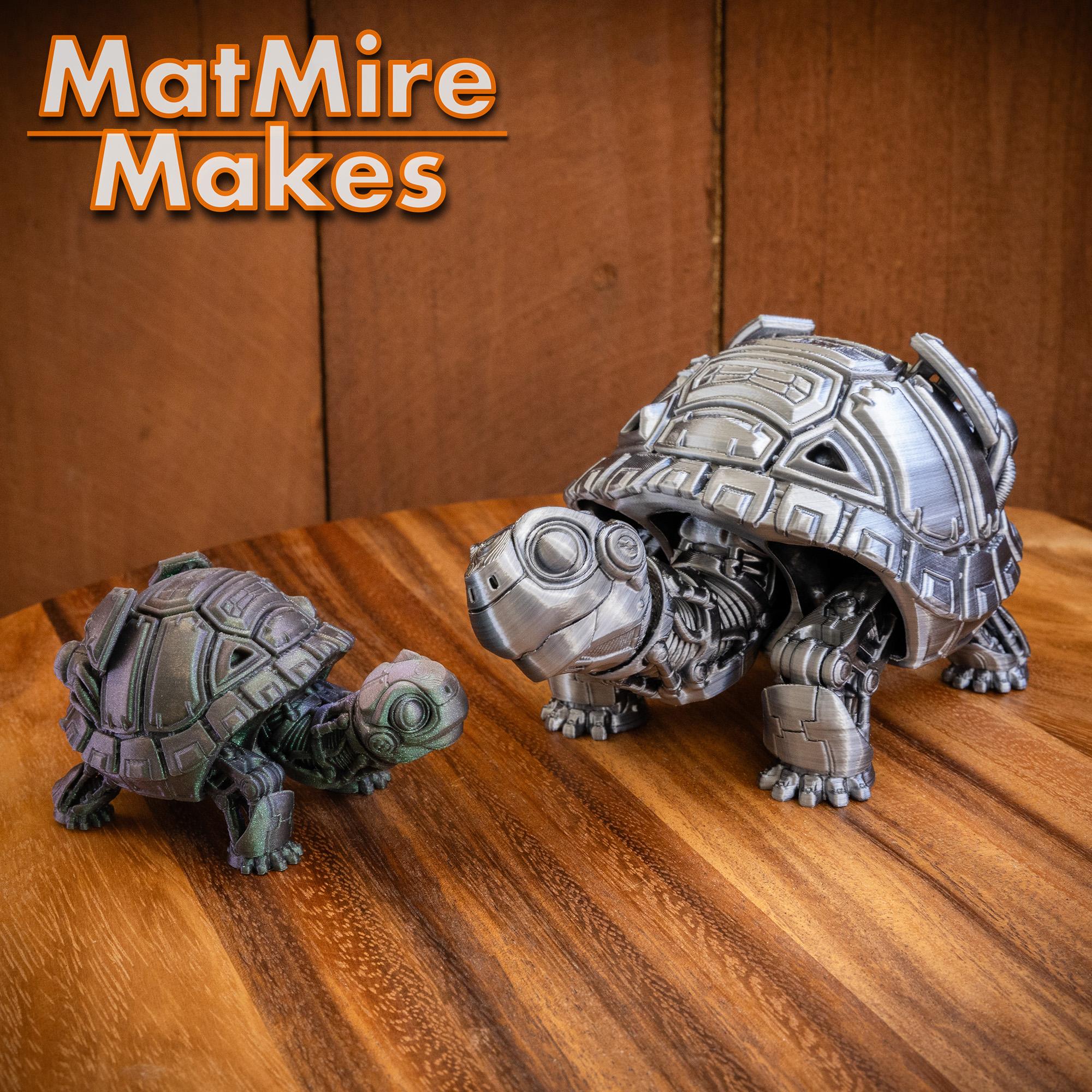 RoboTortoise - Articulated Figure 3d model