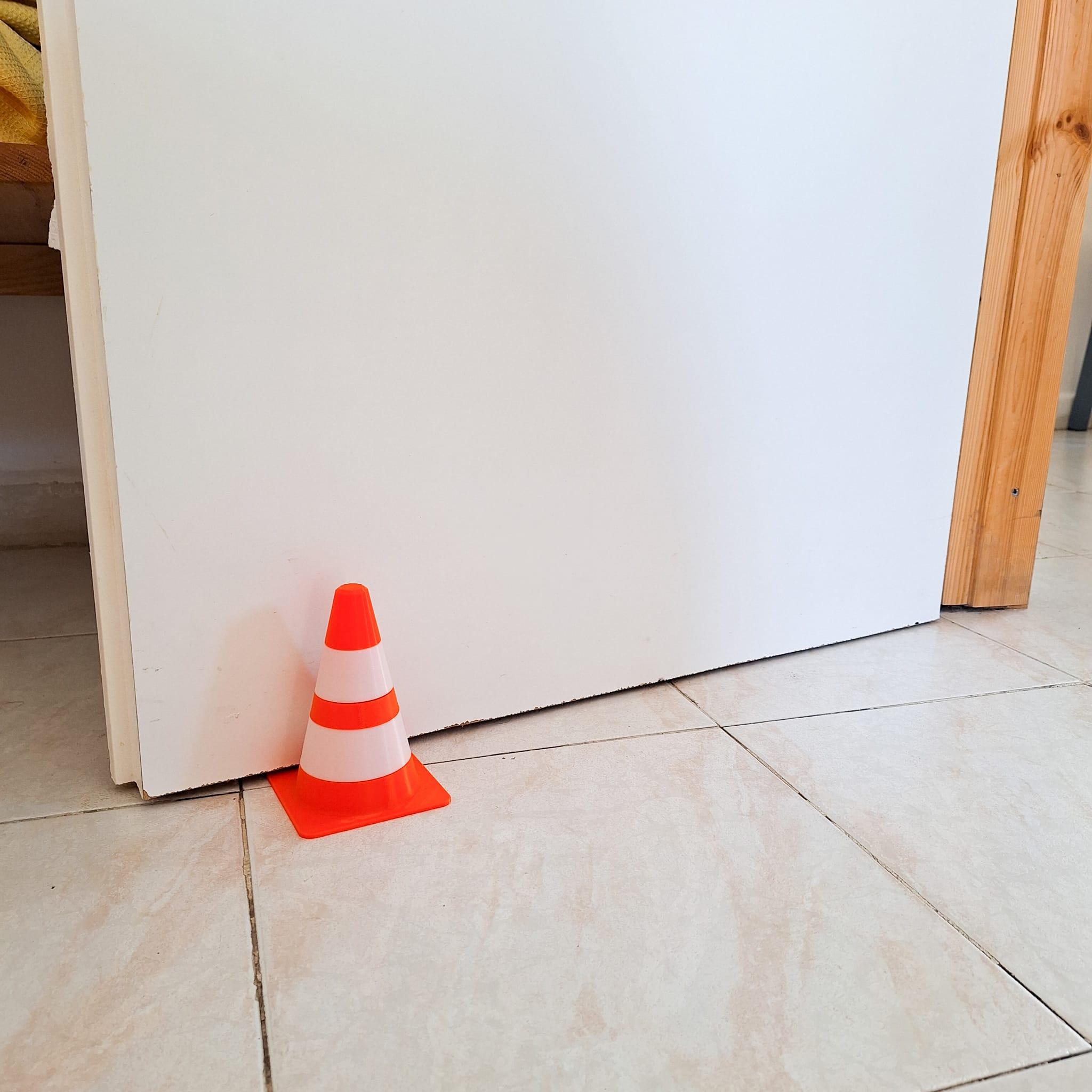 Traffic Cone Door Stopper 3d model