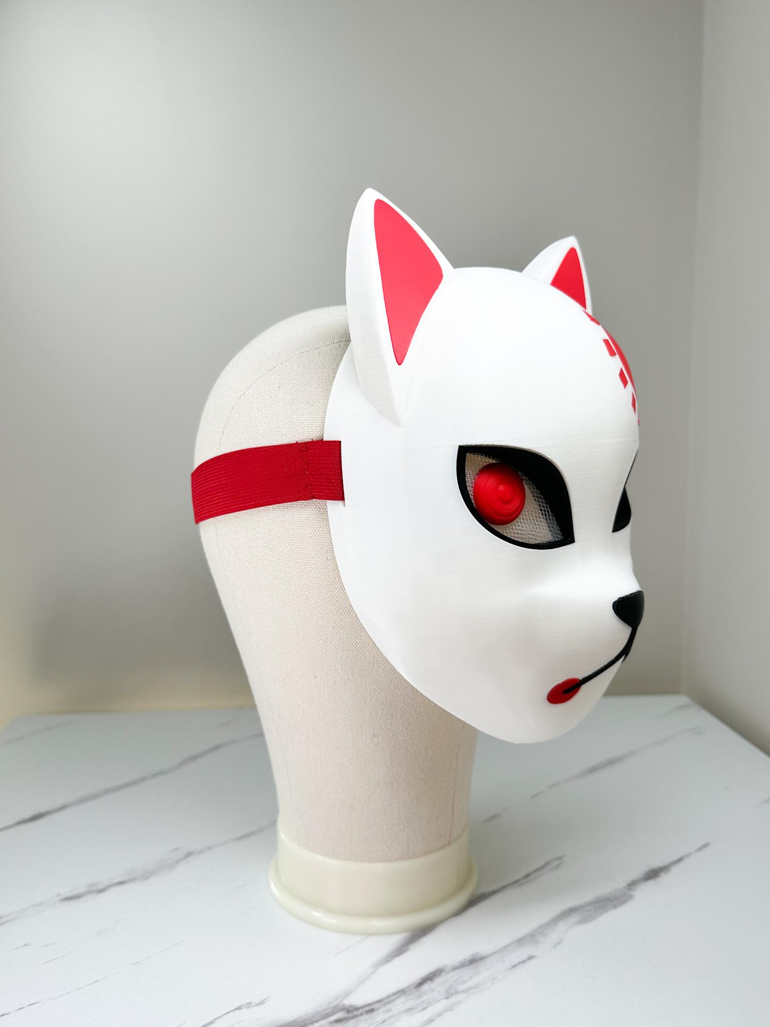 Demon Slayer Mask - Tanjiro Cosplay 3d model