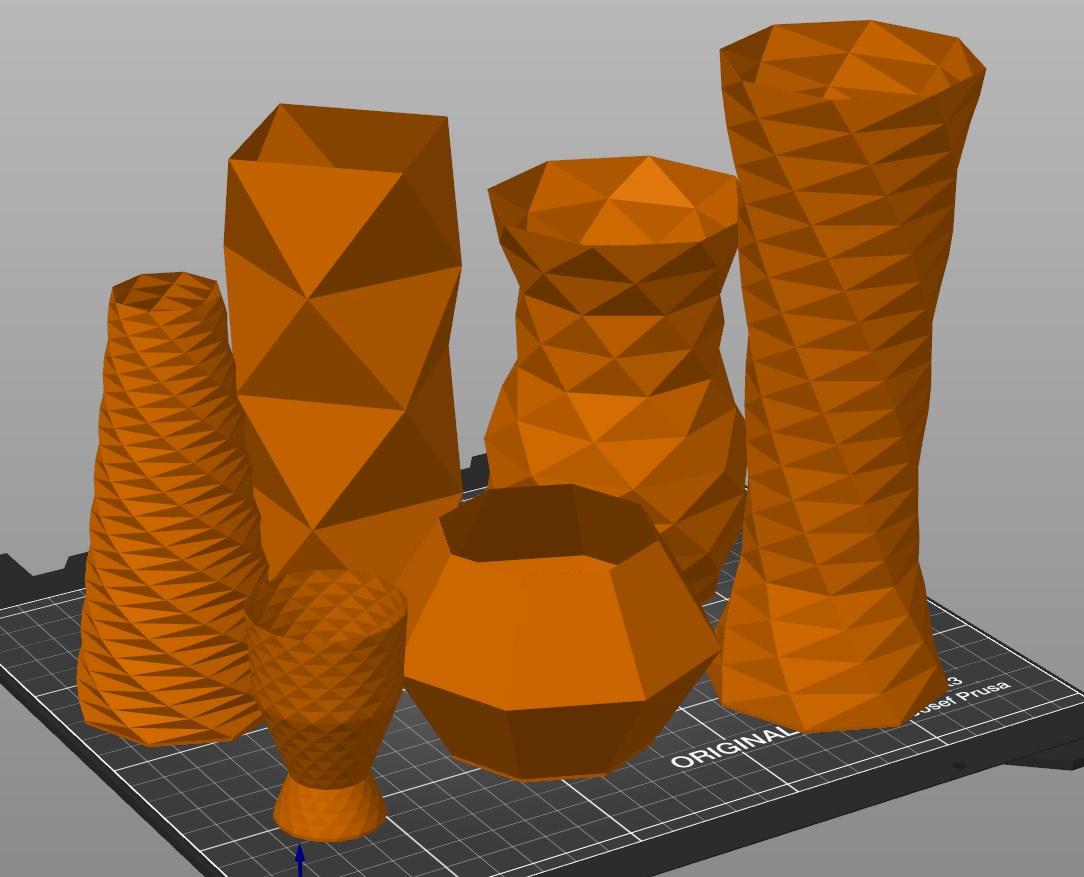 Parametric Vase Generator (Customize) 3d model