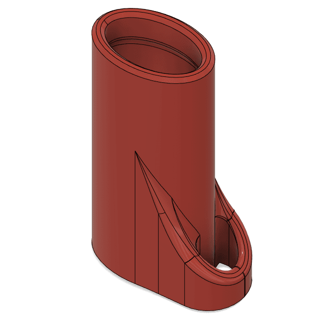 Lighter Sleeve Keychain 3d model