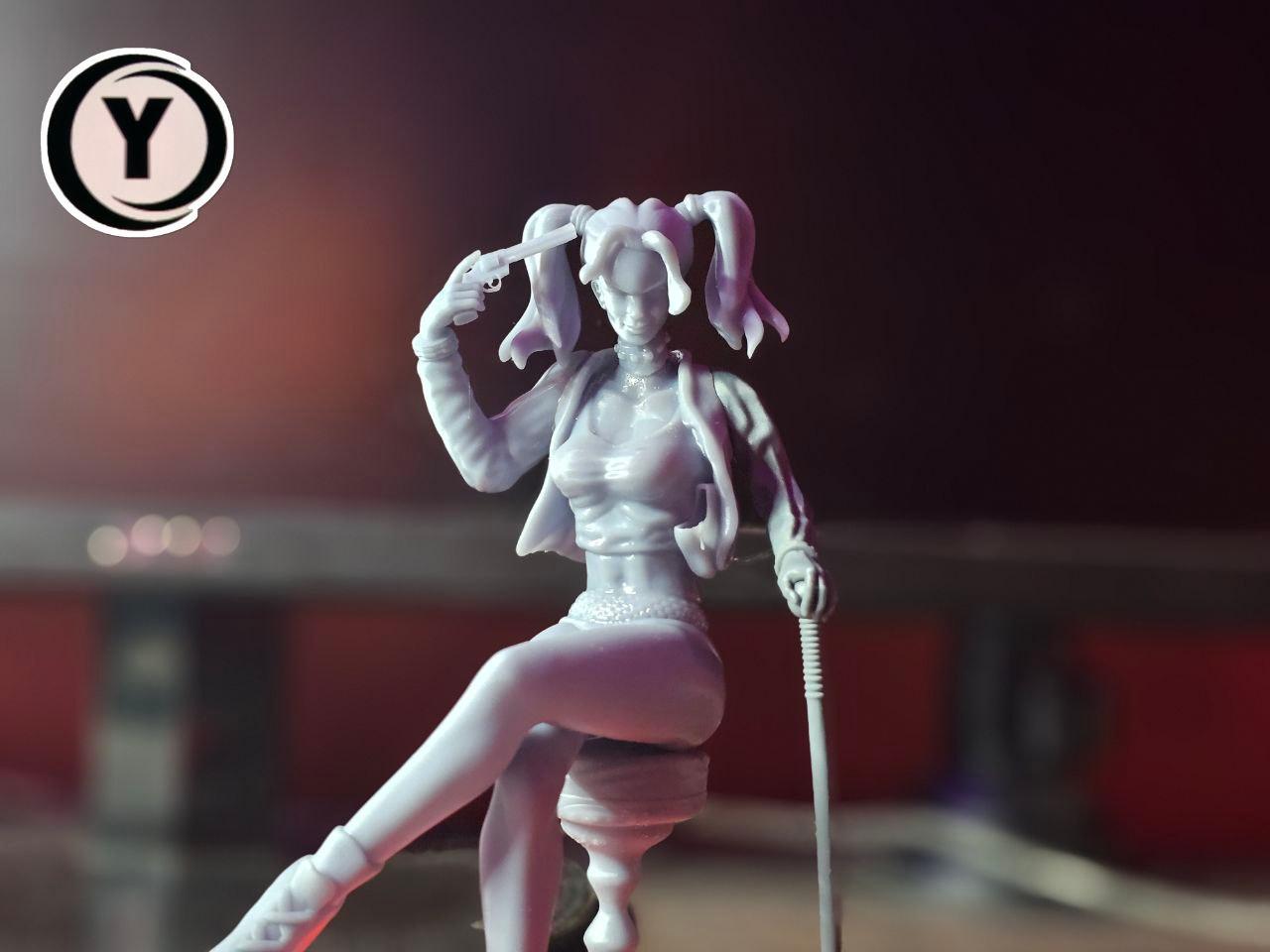 Harley quinn Fan Art sculture  3d model