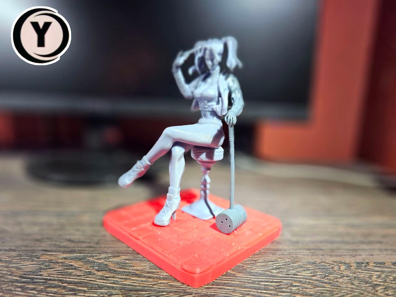 Harley quinn Fan Art sculture  3d model