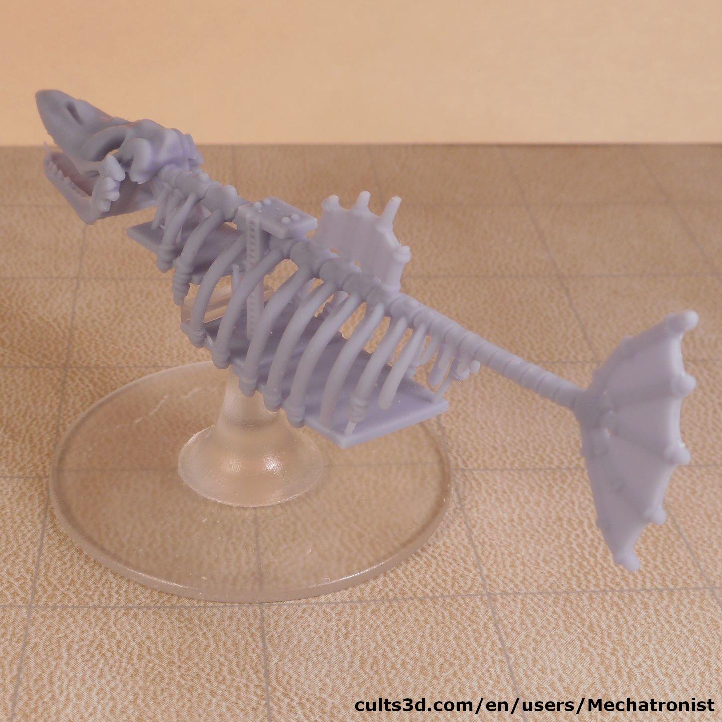 Skeleton Ship Spelljammer Miniature From DnD 2e 3d model