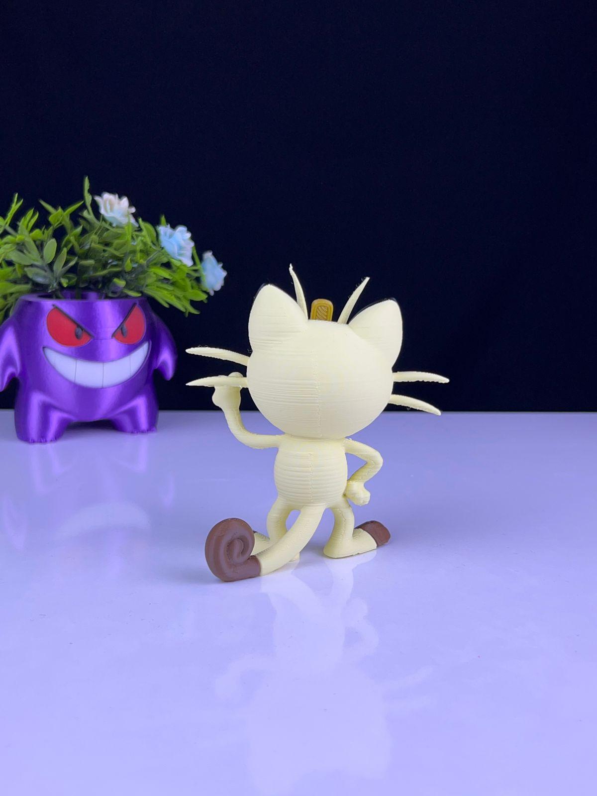 Meowth V2 - Multipart 3d model