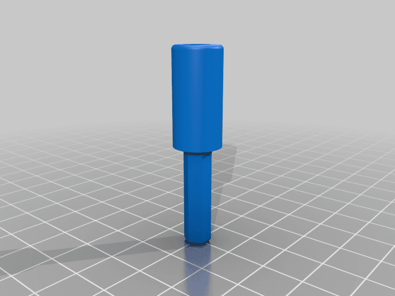 Magnetic Drill bit extension 3d model