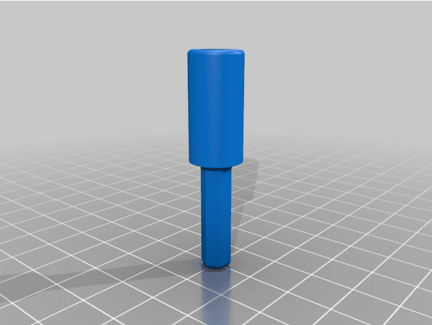 Magnetic Drill bit extension 3d model