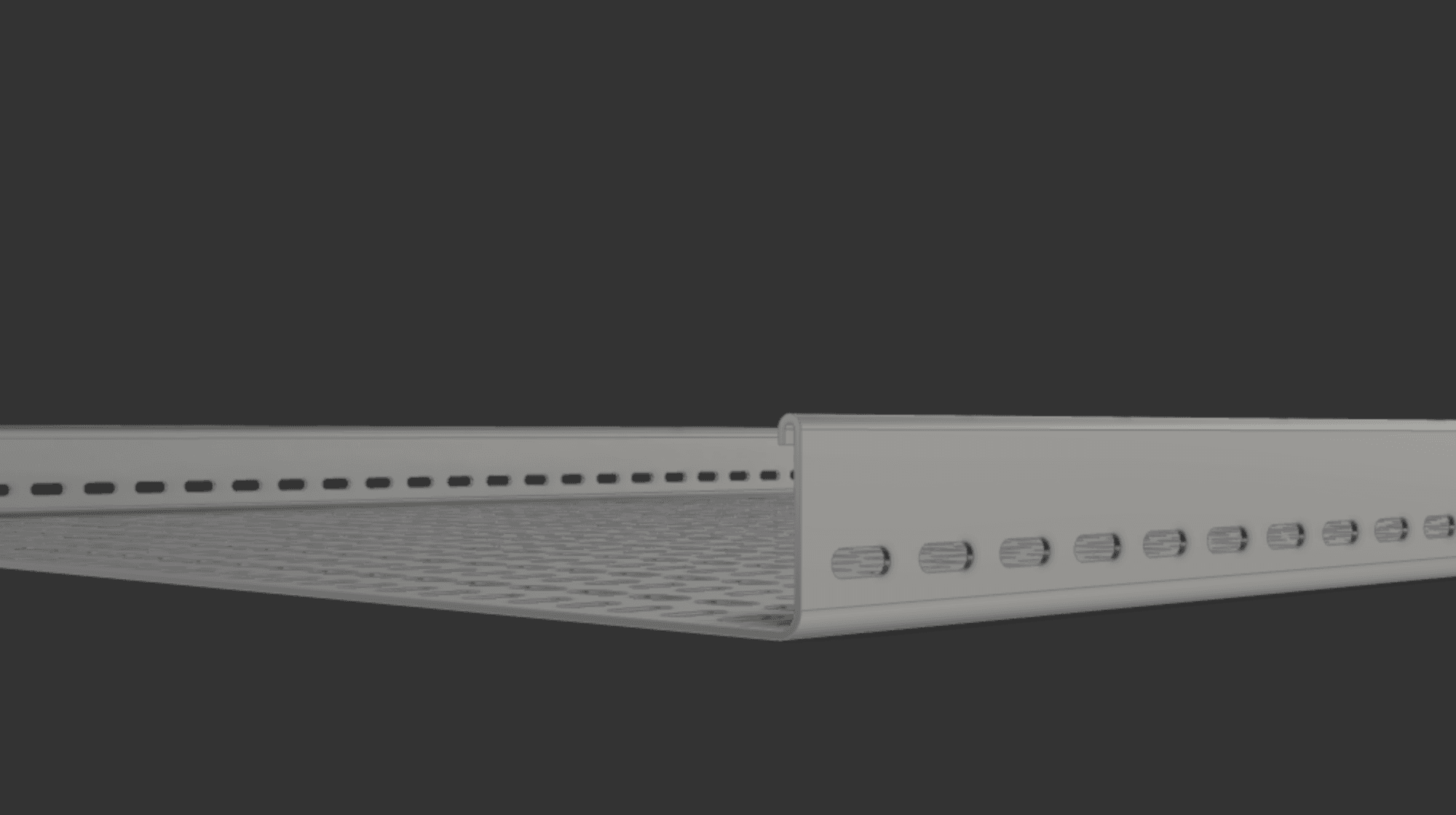 Cable Tray 750mm x 3000mm TYPE1 3d model