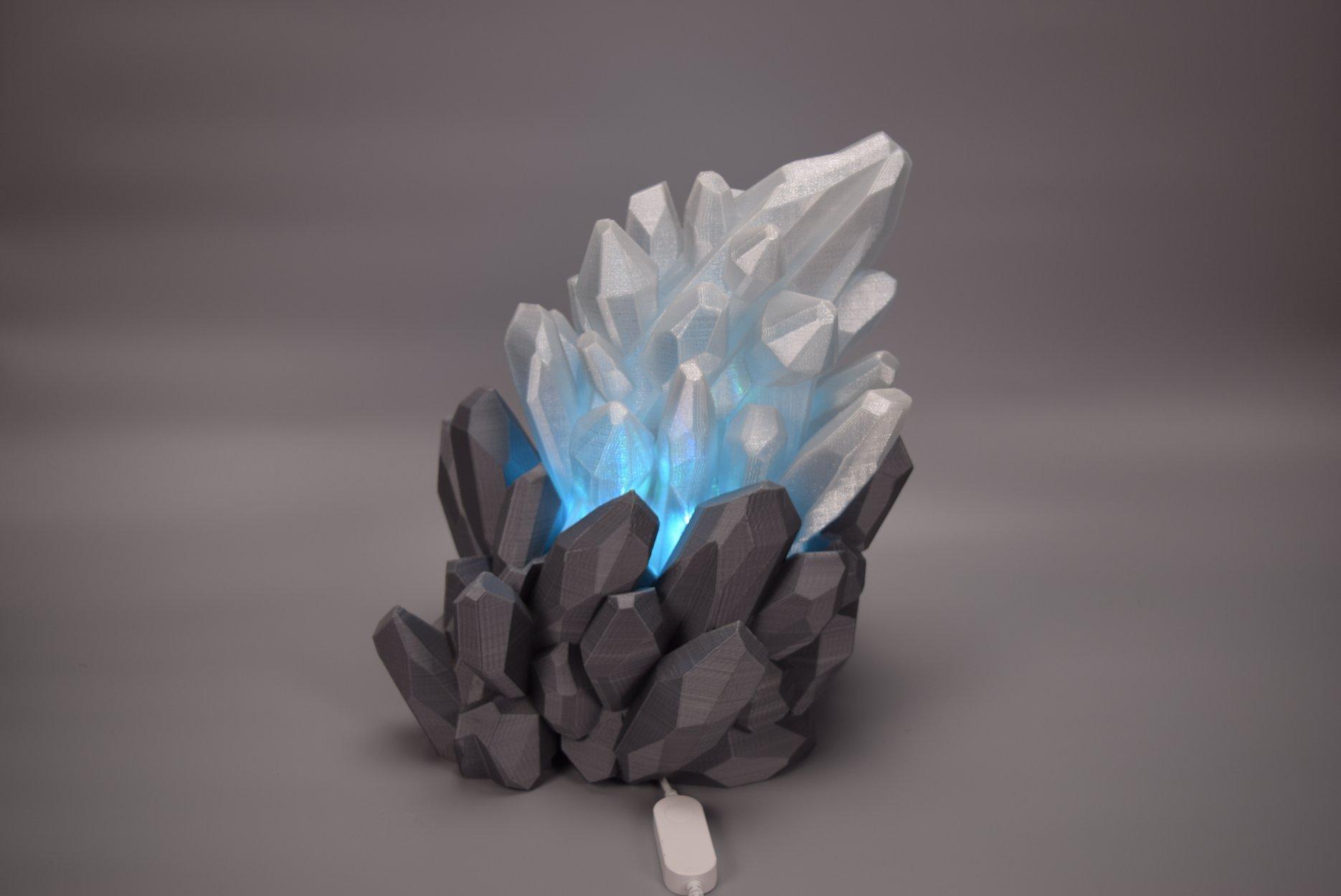 Crystal Led Lamp 3d model