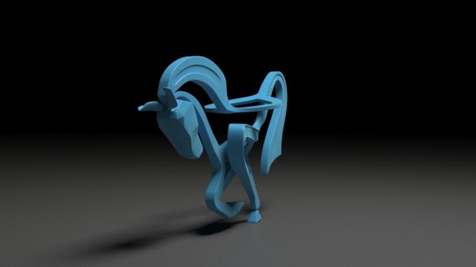 horse wood  style2.stl 3d model