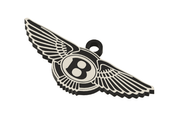 Keychain: Bentley II 3d model