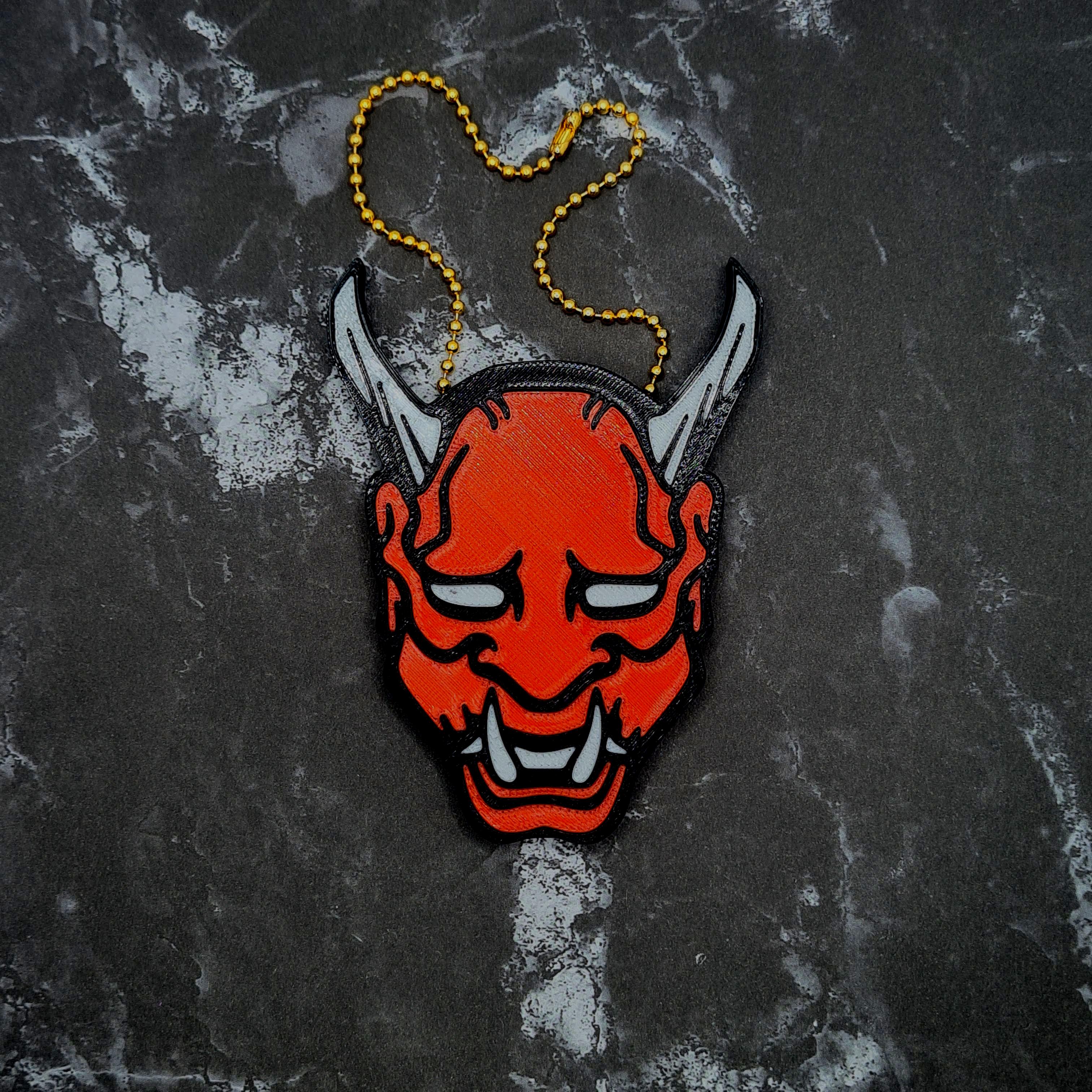 Oni Charm 1 (Easy Print) 3d model