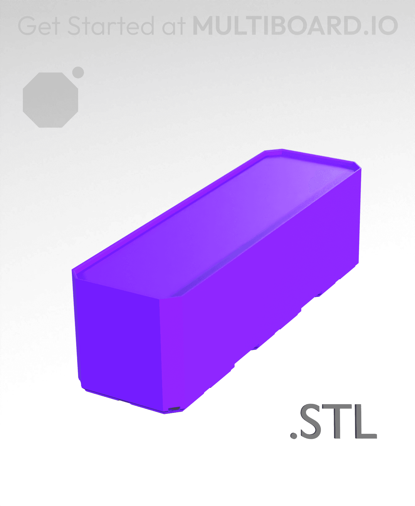 1x3x1 - Multibin Insert - STL Remixing File 3d model