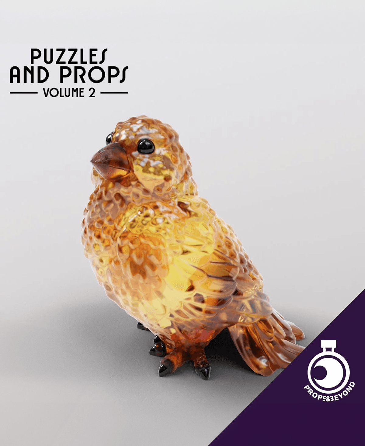 Figurine of Wondrous Power - Citrine Canary 3d model