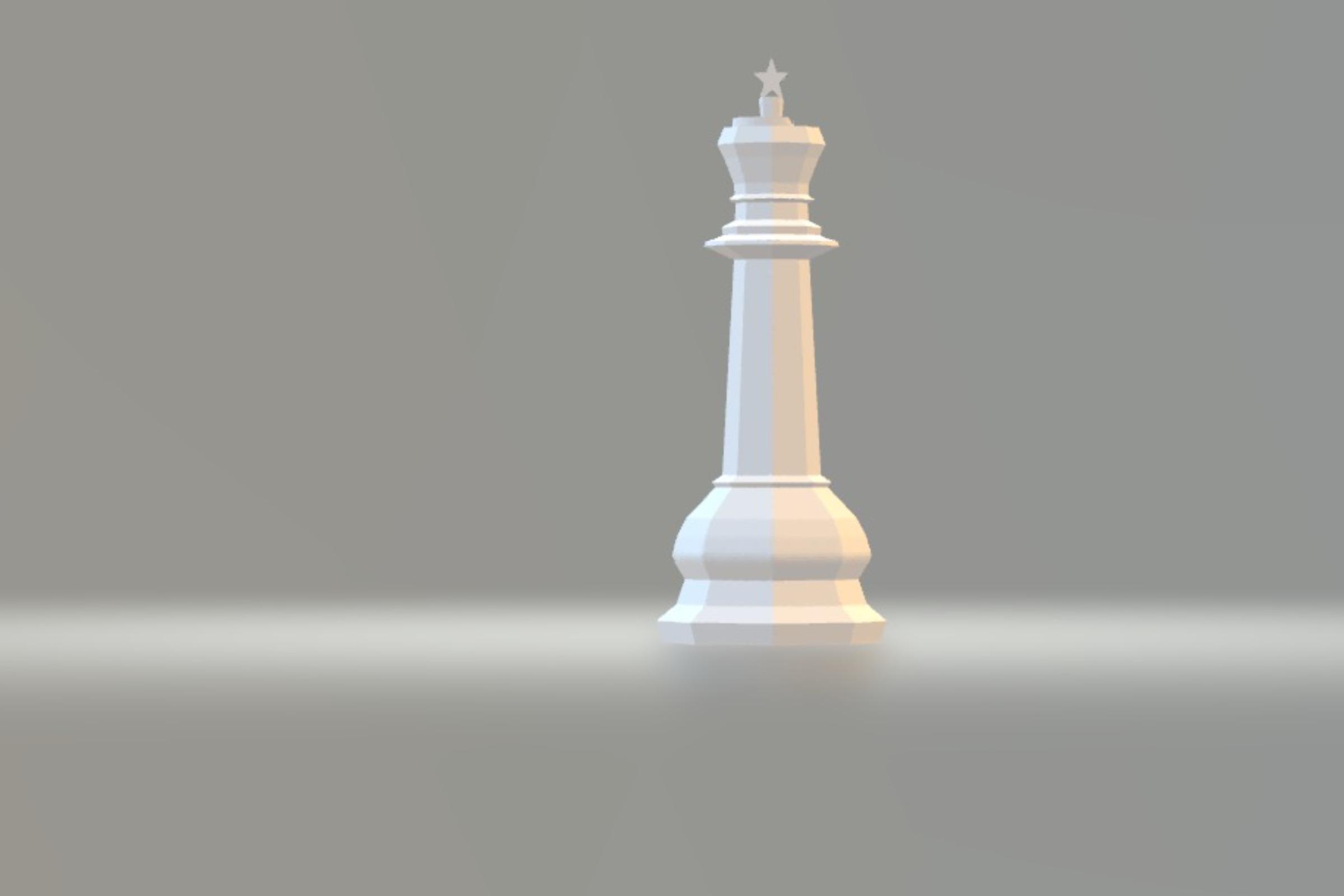 Chess set - Ankara city theme 3d model