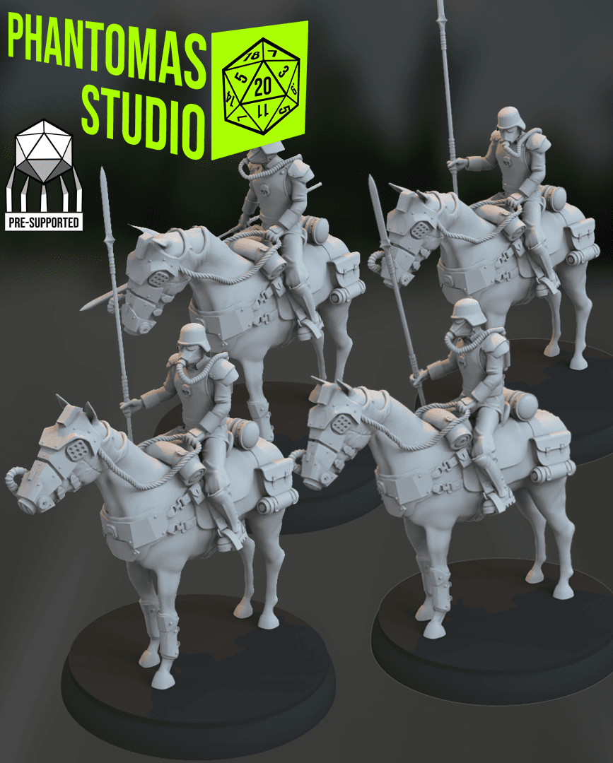 Lycan Death Riders 3d model