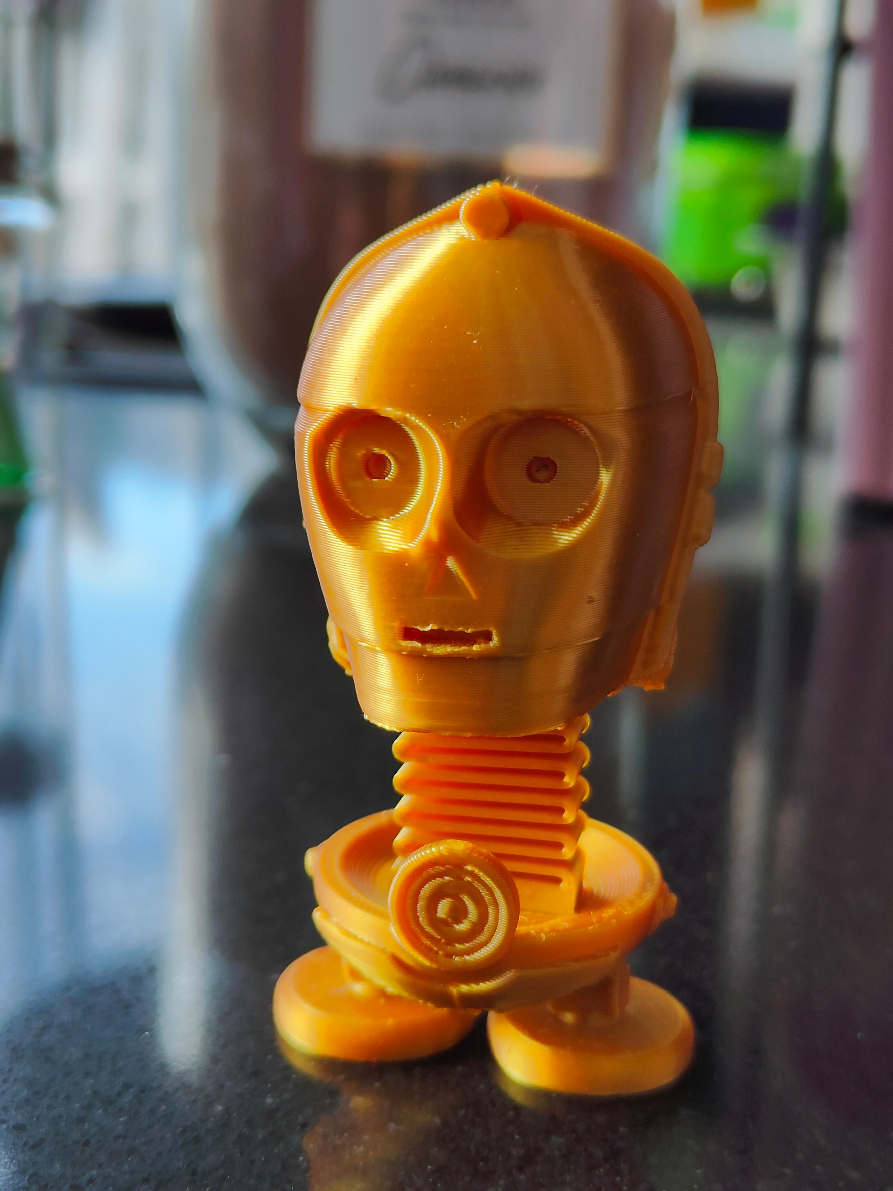 Star Wars C3PO Springie 3d model