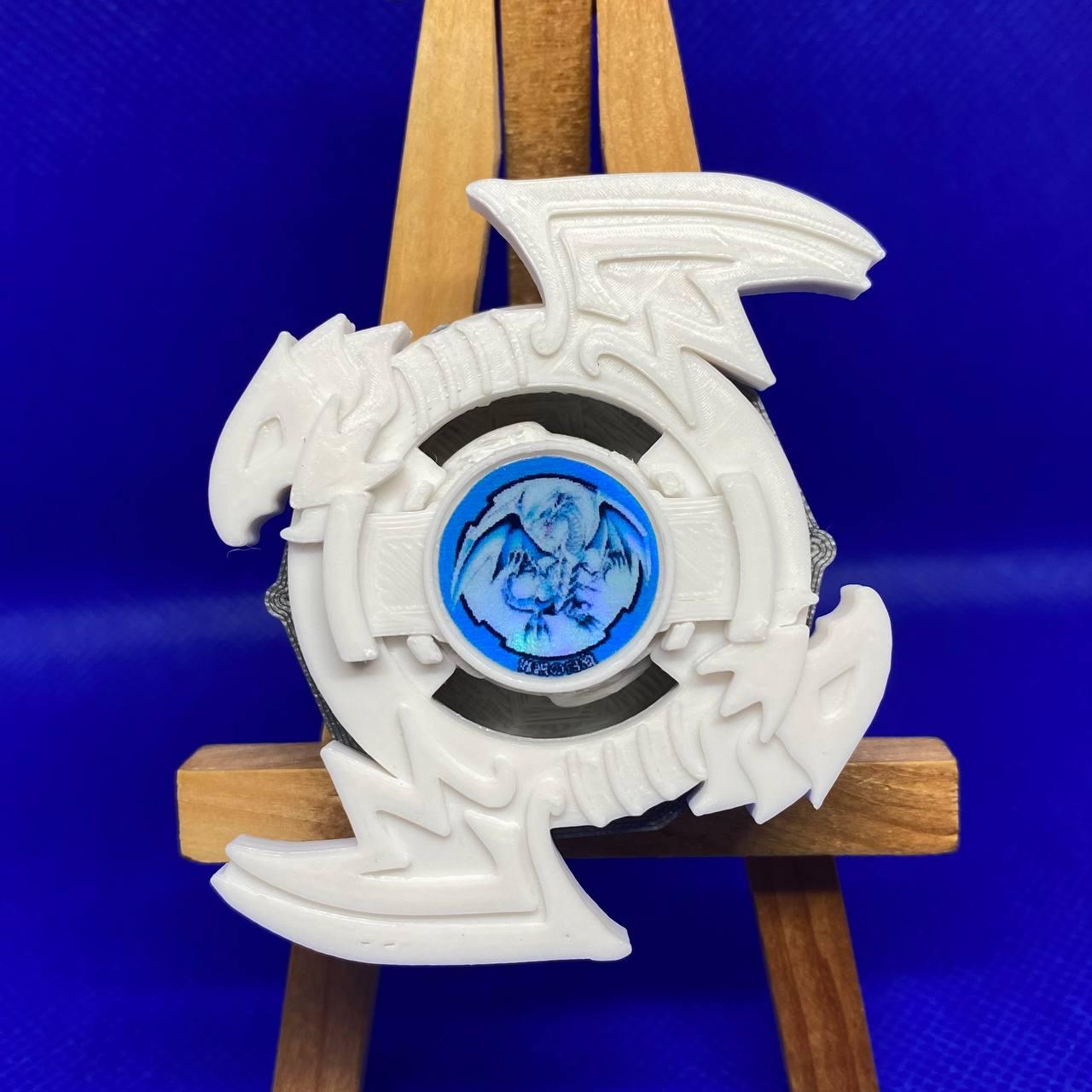 BEYBLADE BLUE-EYES WHITE DRAGON | COMPLETE | YUGIOH SERIES 3d model