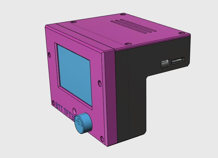 Electronics Case for E3 V3.0 and BTT-TFT-3.5-E3 3d model