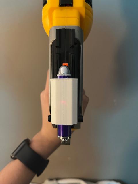 nerf laser mount 3d model