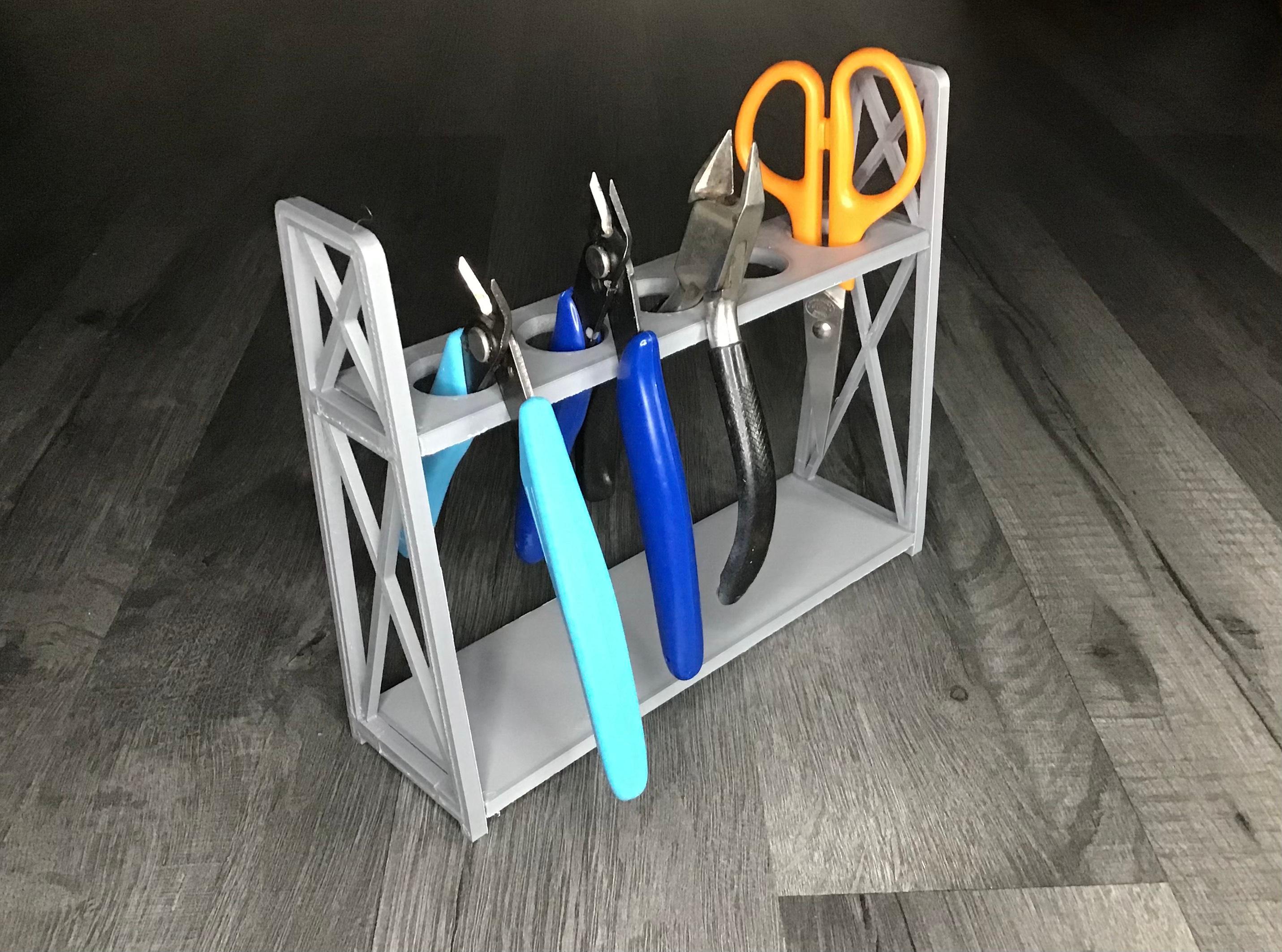 Tool holder/ rack V2 3d model