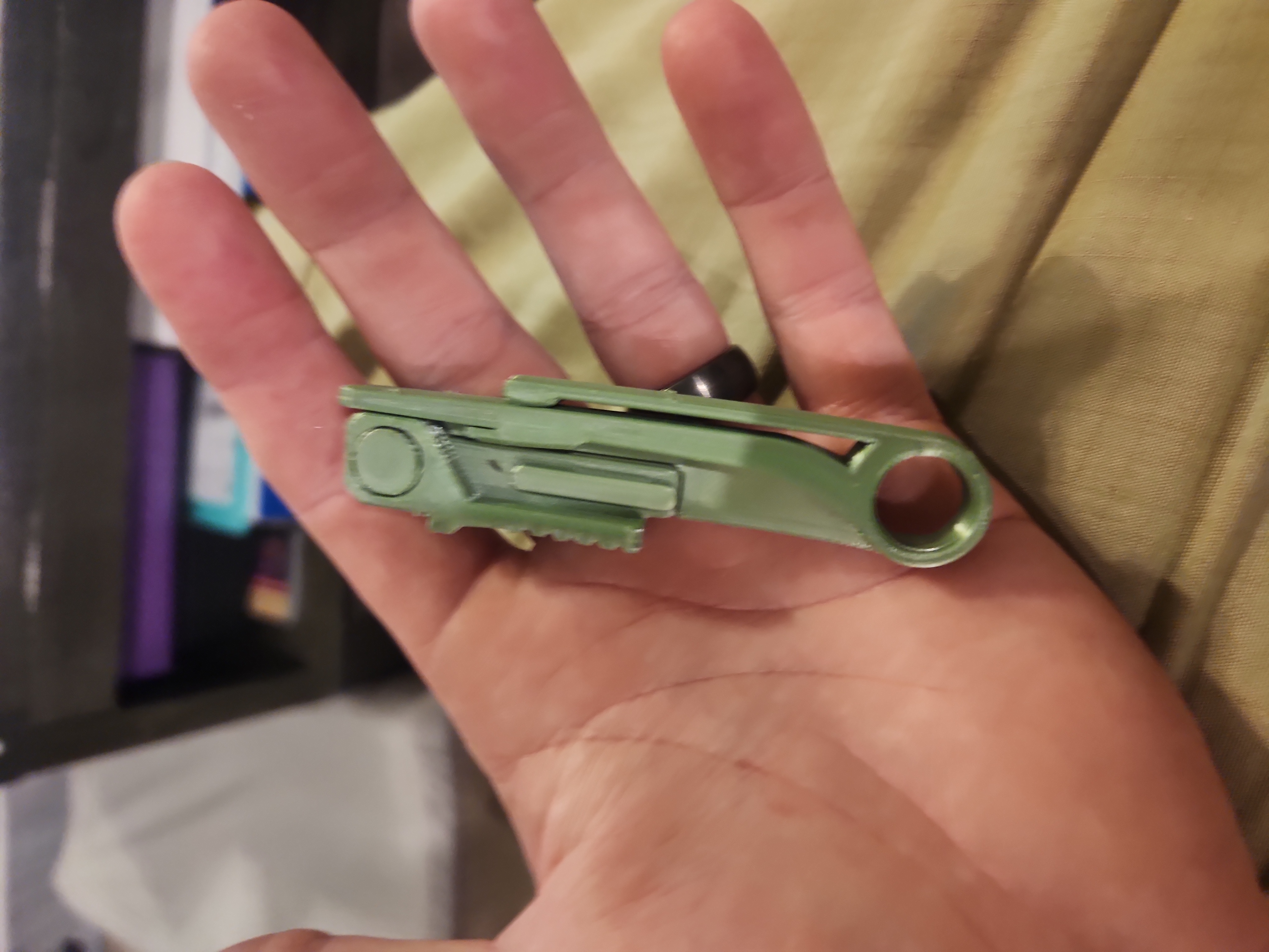 Folding Scalpel Pocket Knife v2.1 3d model