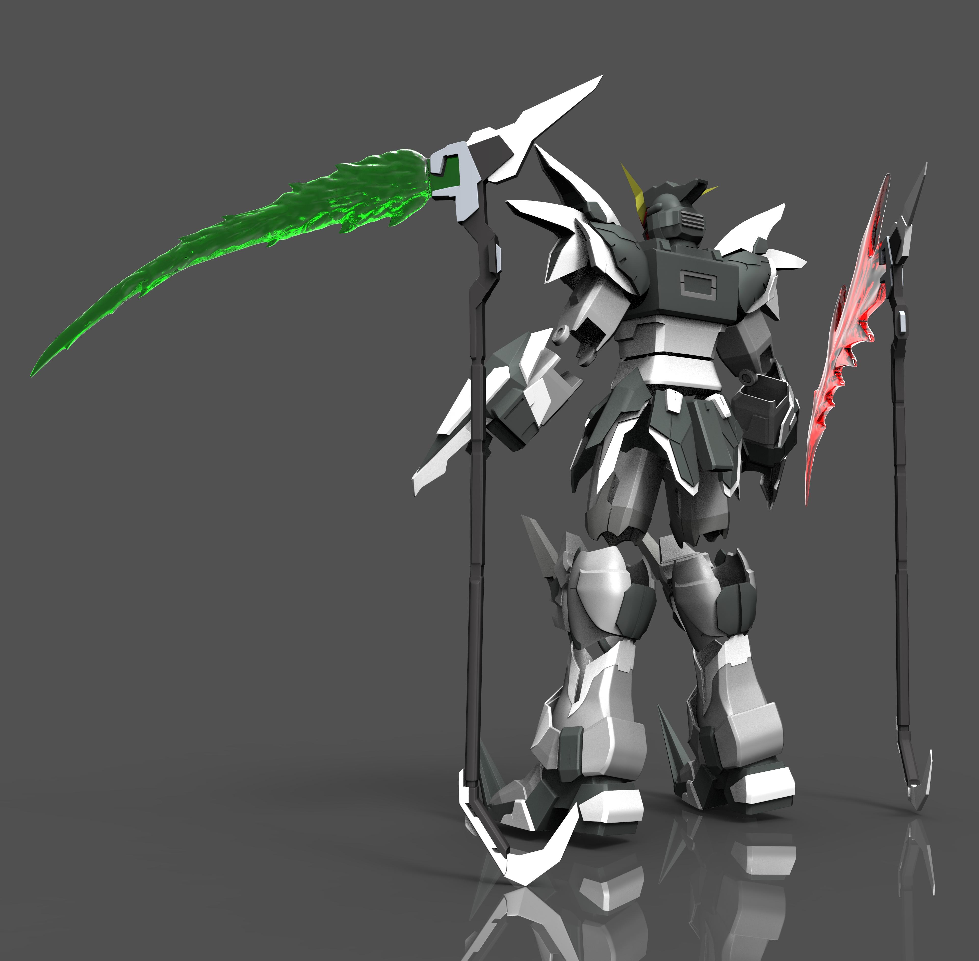 Deathscythe Armor 3d model