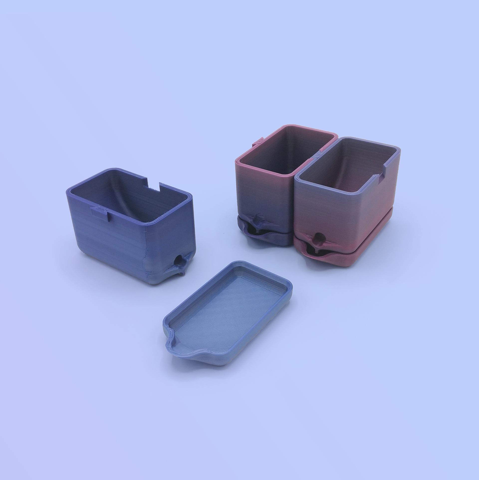 Modular shower soap dish 3d model