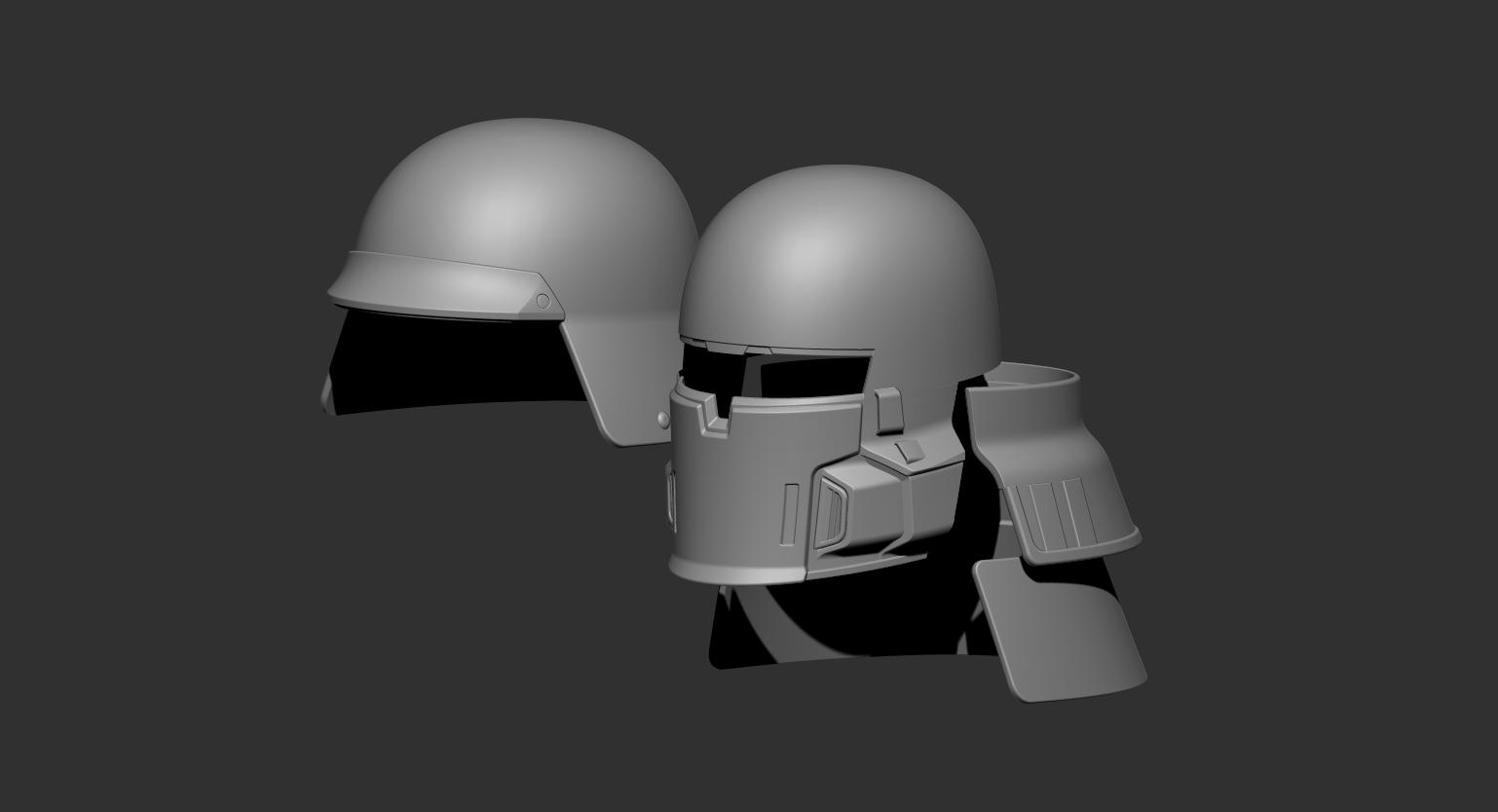 HELLDIVERS B-24 HELMET 3d model