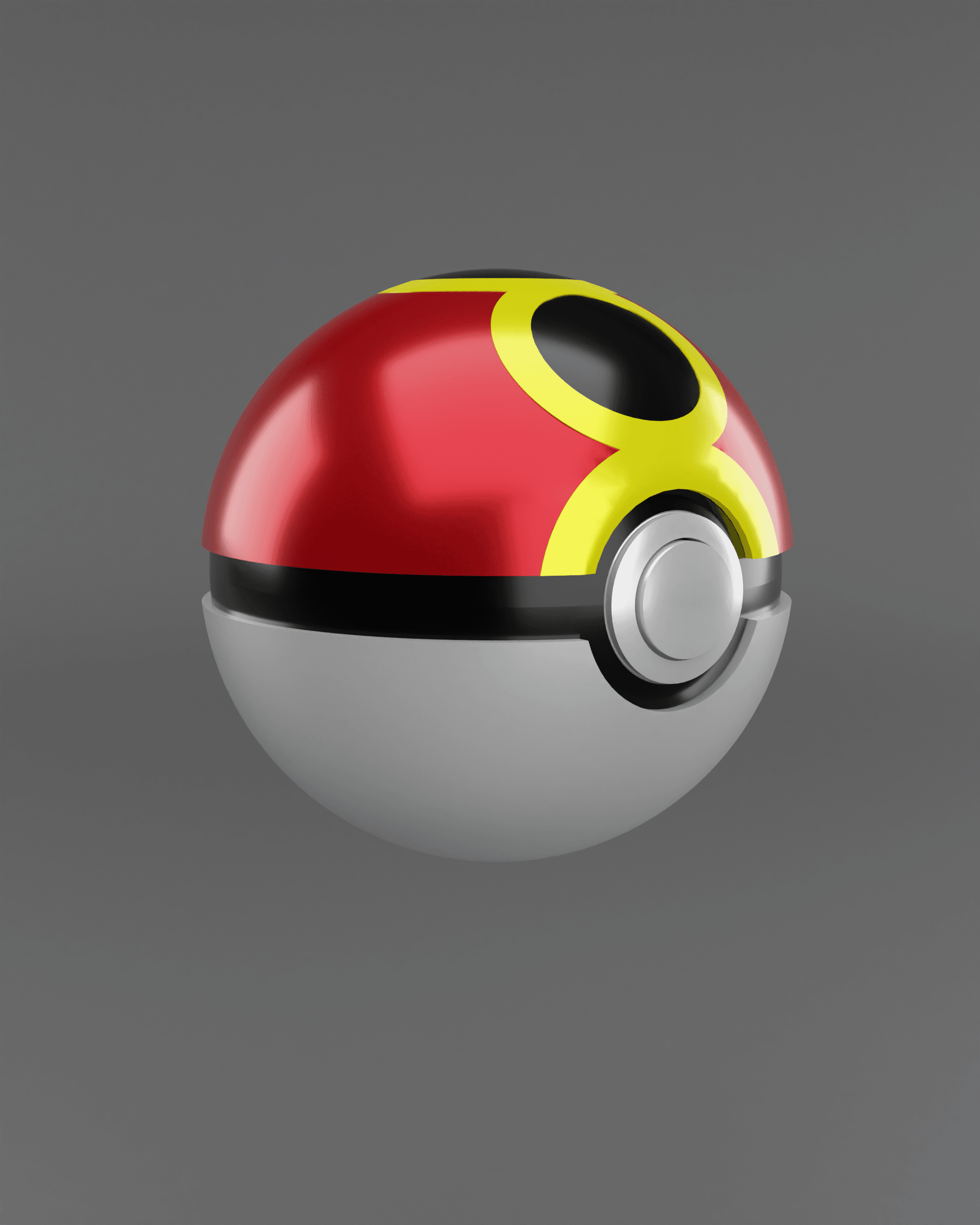 Repeat Ball Pokeball - Fan Art 3d model