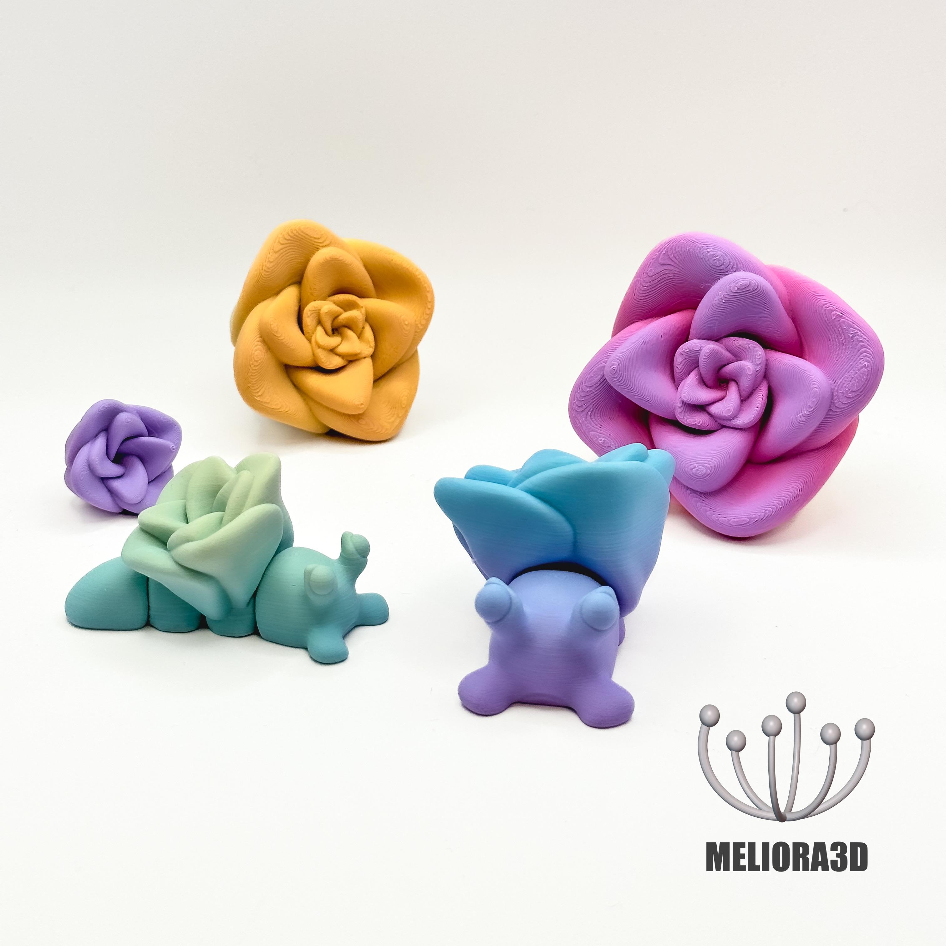 M3D - Baby Rose Snail 3d model