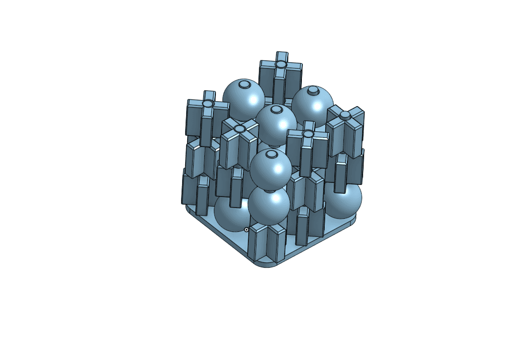 3D Tic Tac Toe 3d model