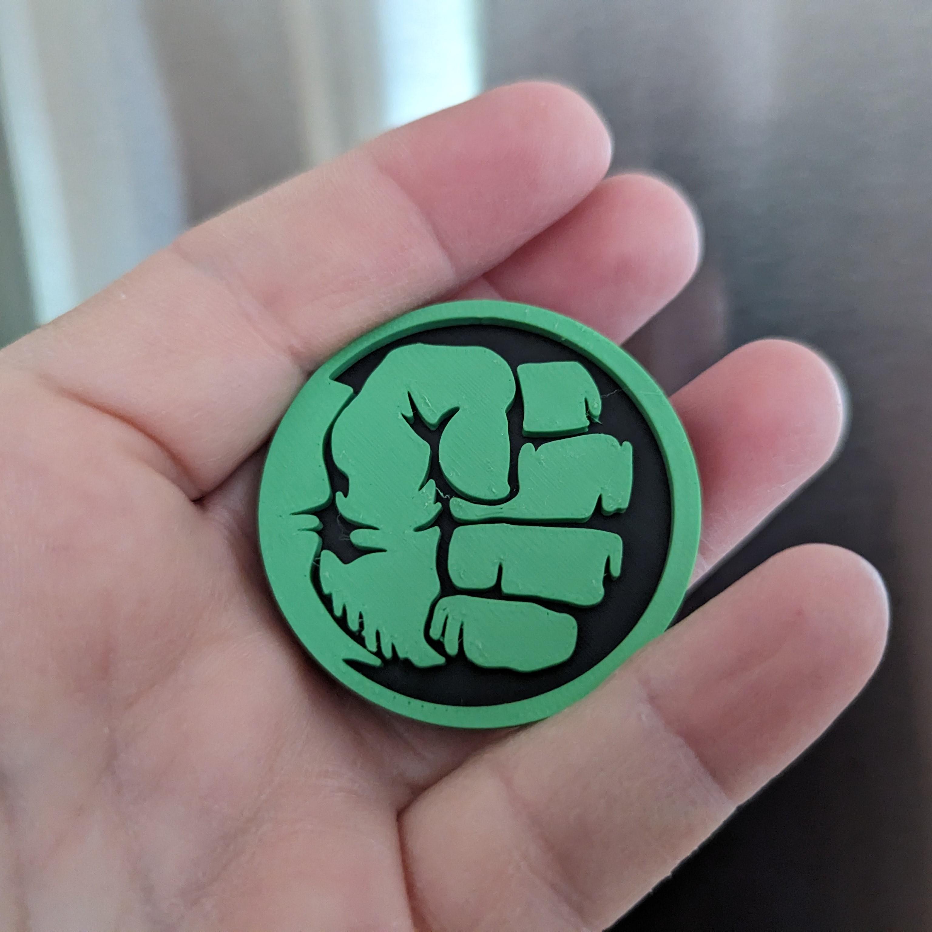 Hulk Magnet 3d model