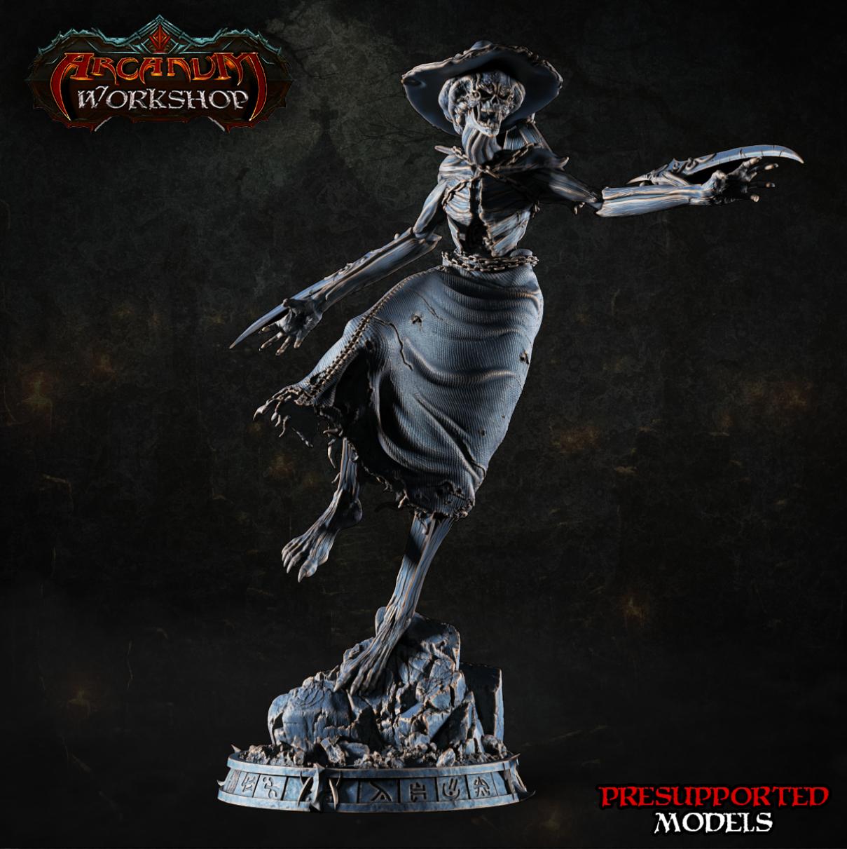 Scarecrow Assasin 32mm 75mm 3d model