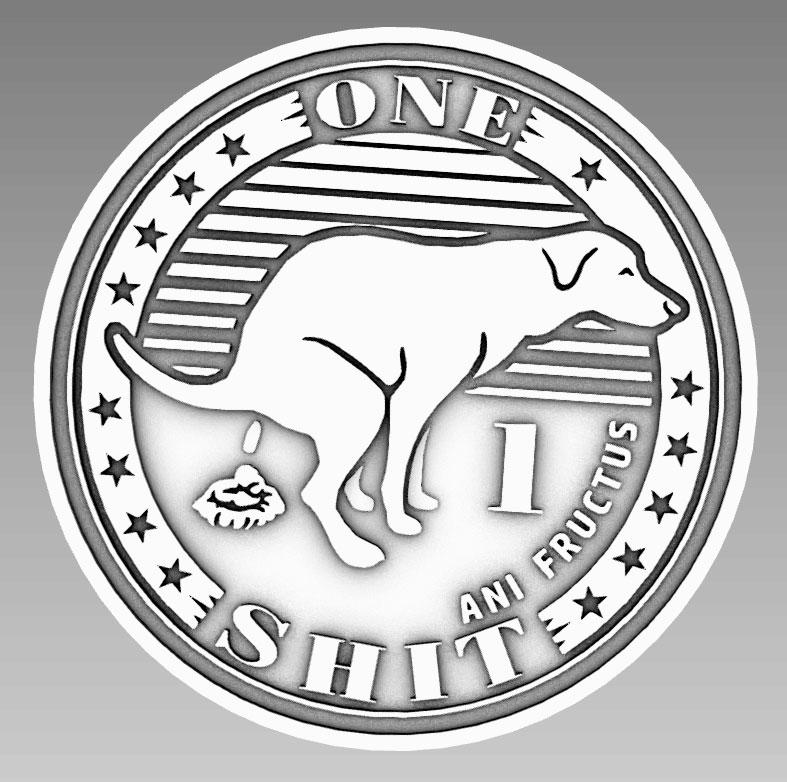 One Sh*t Coin 3d model