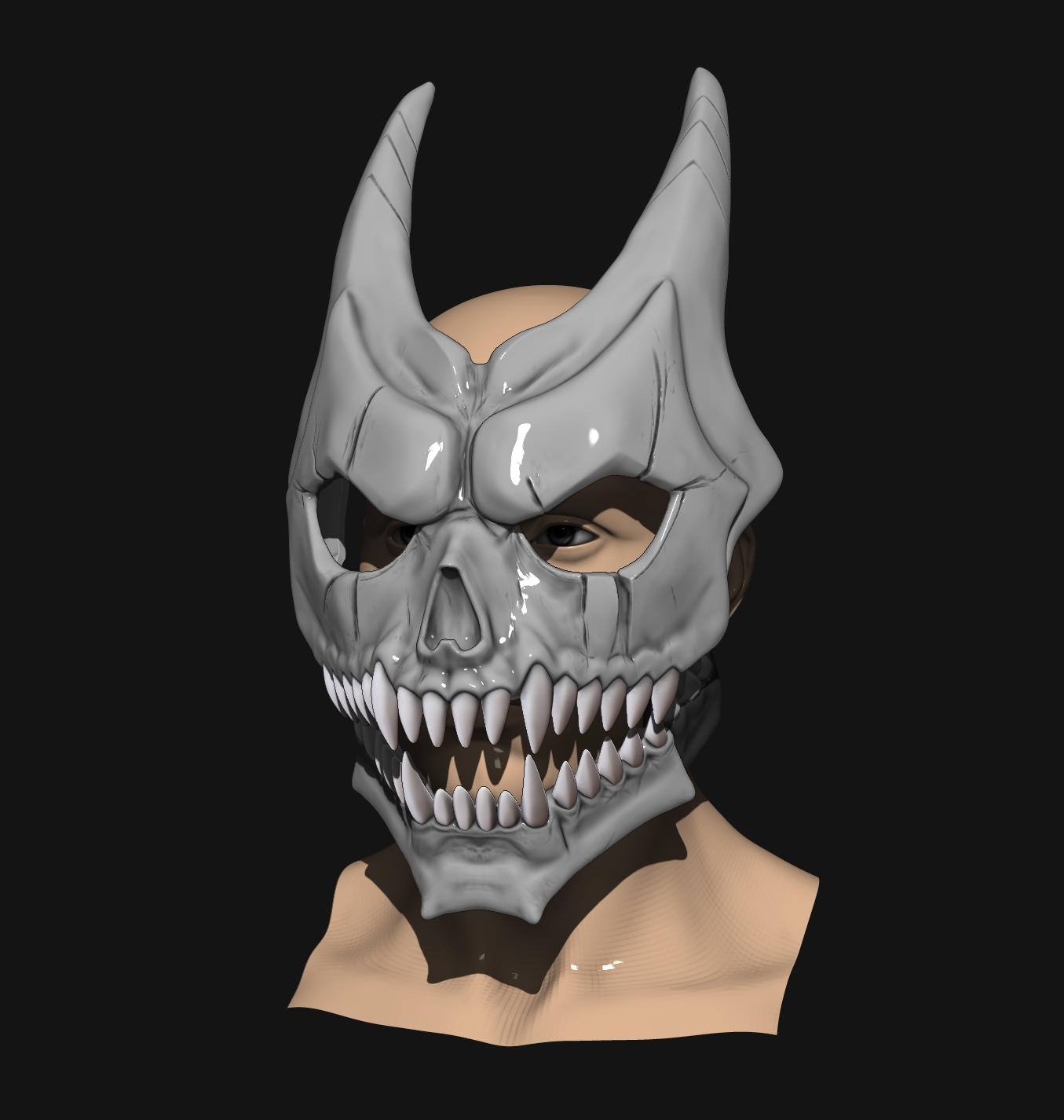 Kaiju No. 8 Mask 3d model