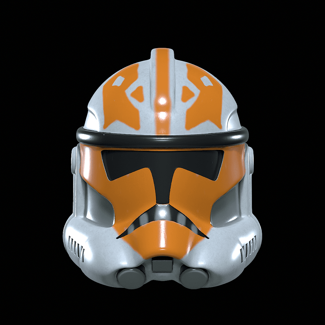 Phase II Lego Inspired Clone Helmet 3d model