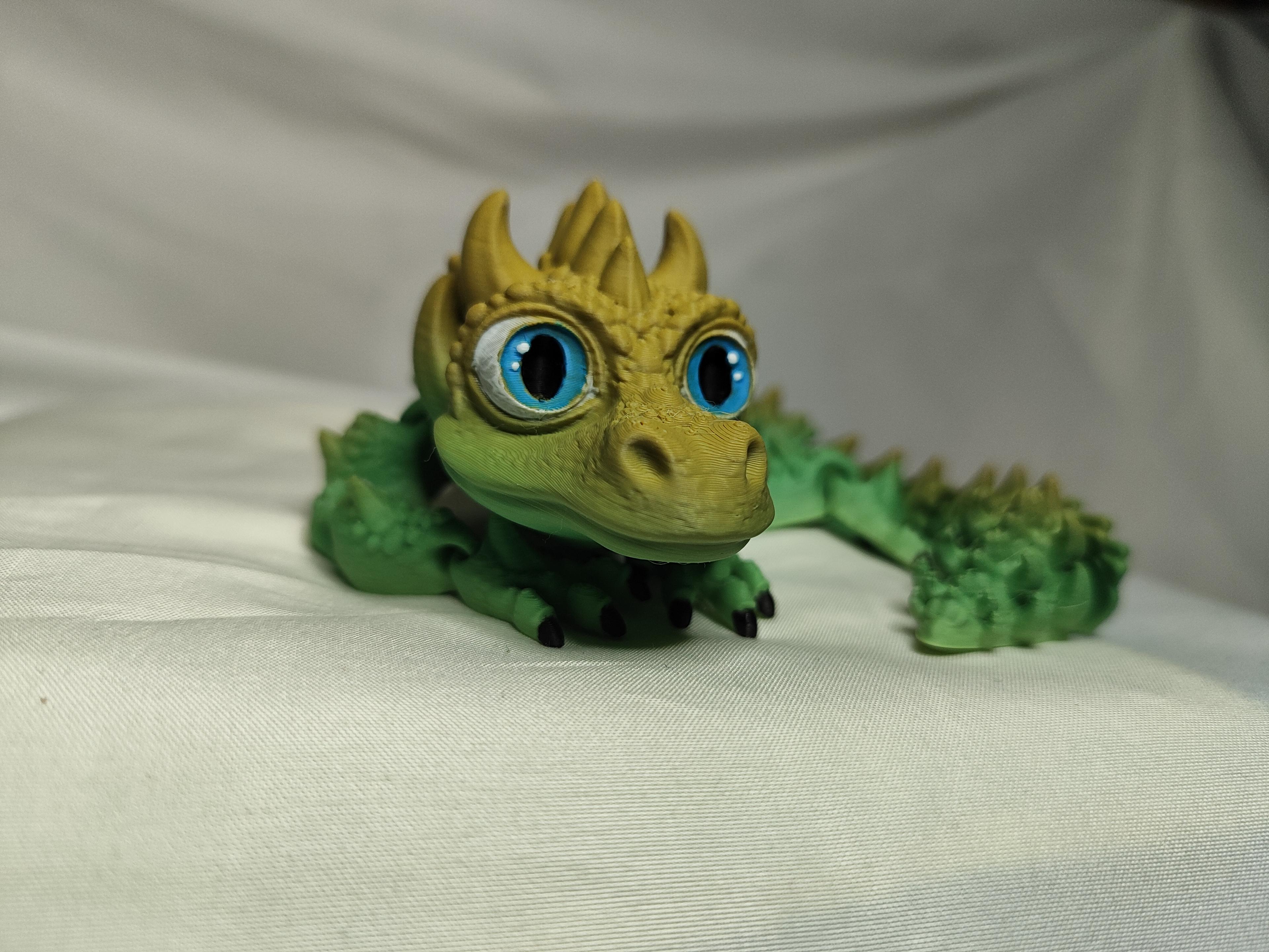 Articulated Baby Dragon 3d model