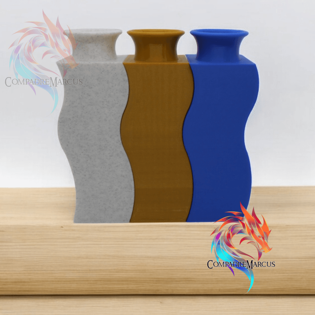 Stackable vase / No supoorts 3d model