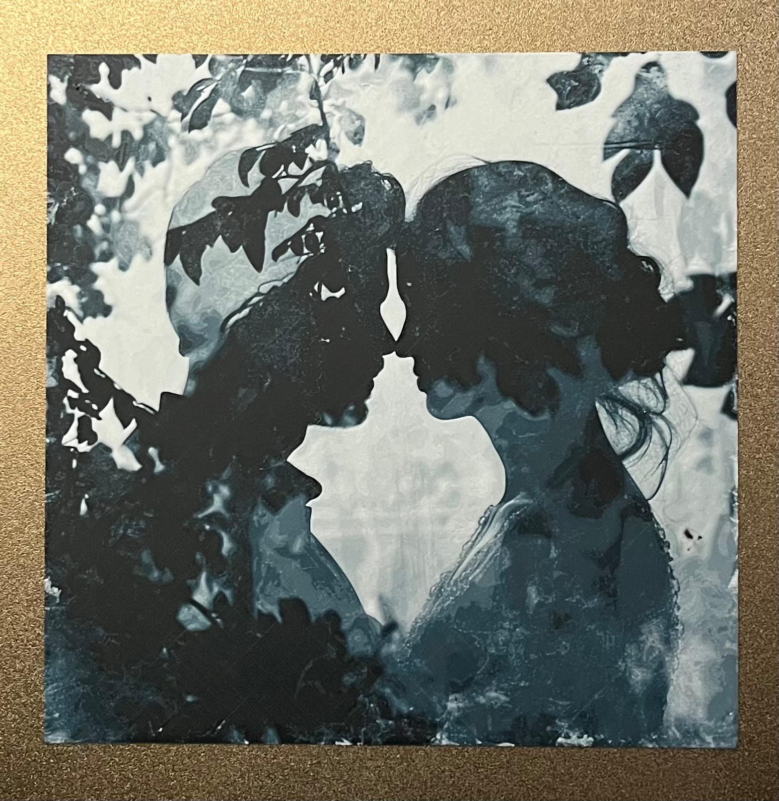 'Romance' double exposure portrait (Filament Painting) 3d model