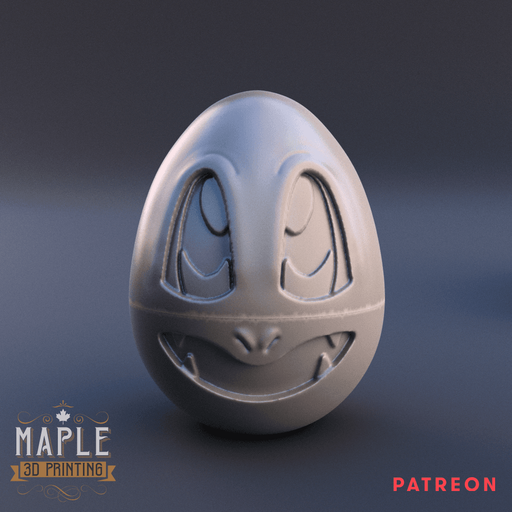 Charmander Easter Egg 3d model