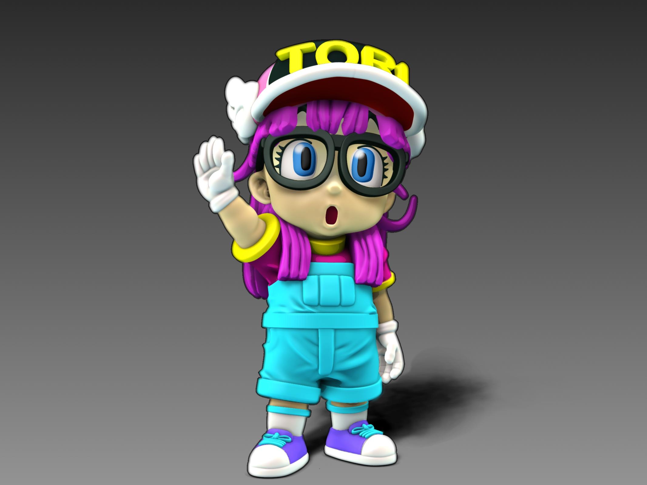 Toriyama Memorial Mini-Arale 3d model