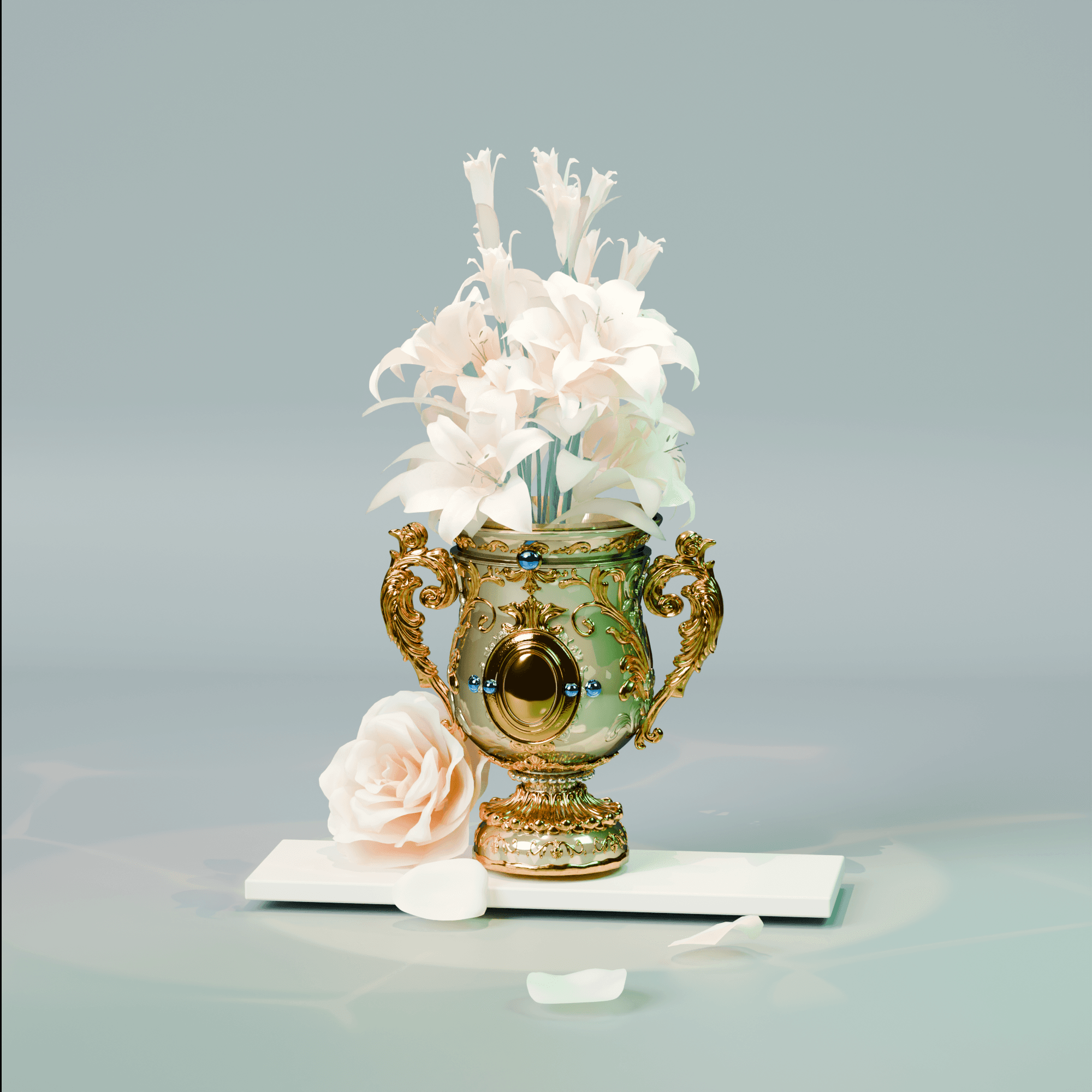 Royal Vase 3d model