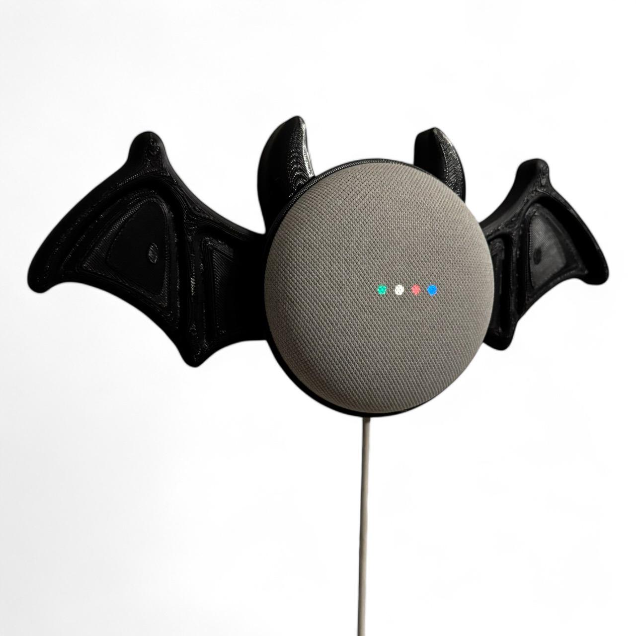 Bat Wing Google Nest Mini 2 Holder 3d model