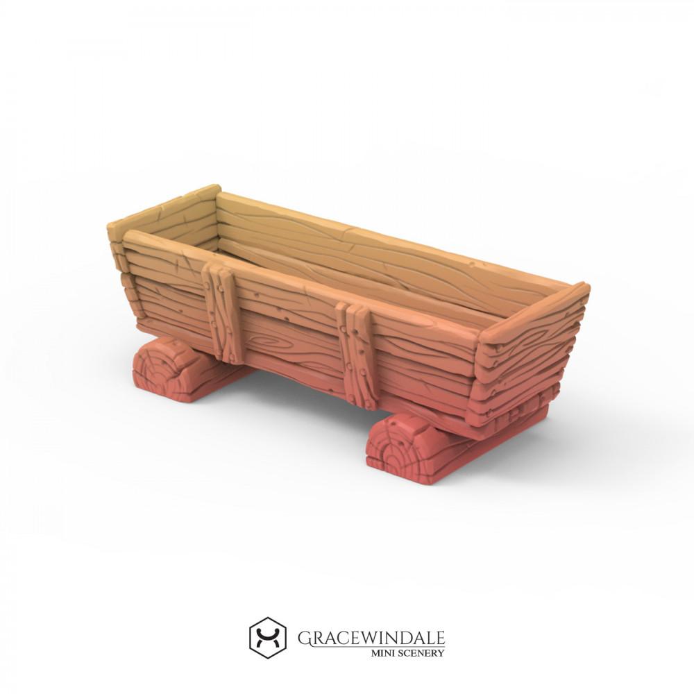 Water Trough 3d model