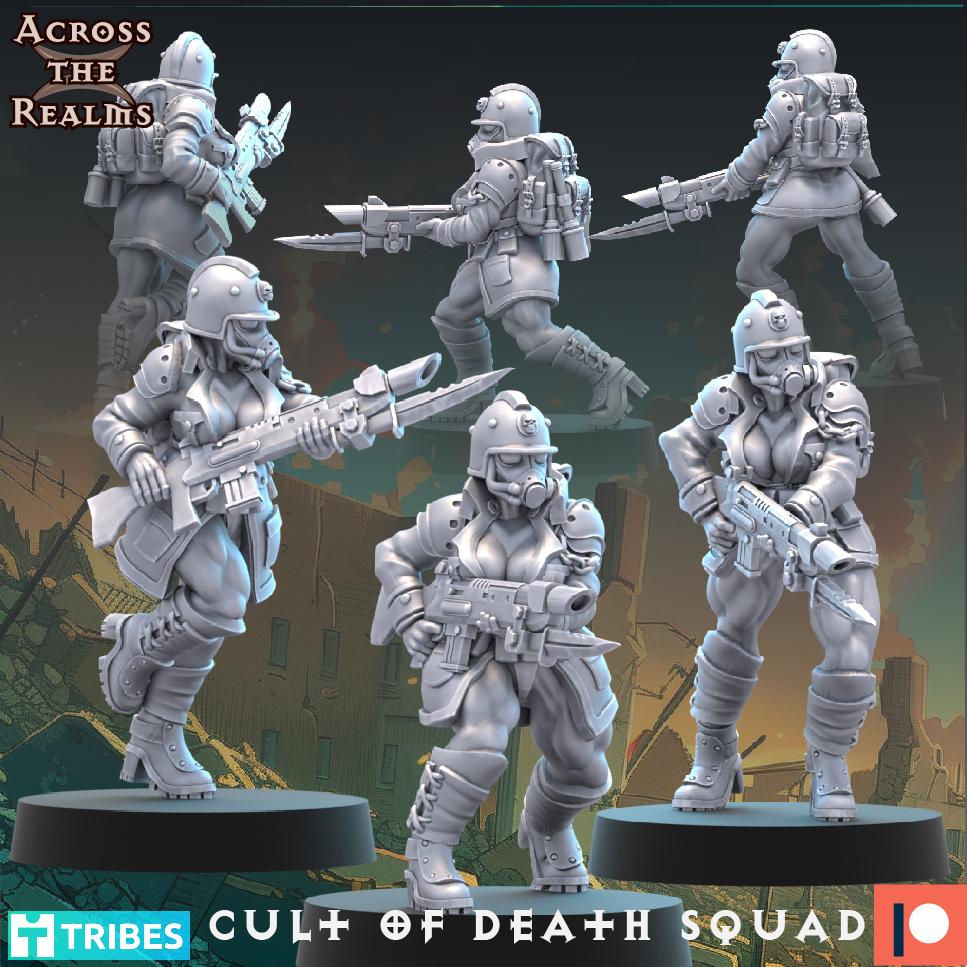 Cult of Death Squad 3d model